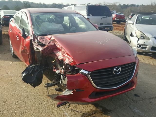 3MZBN1V77HM112970 - 2017 MAZDA 3 TOURING RED photo 1