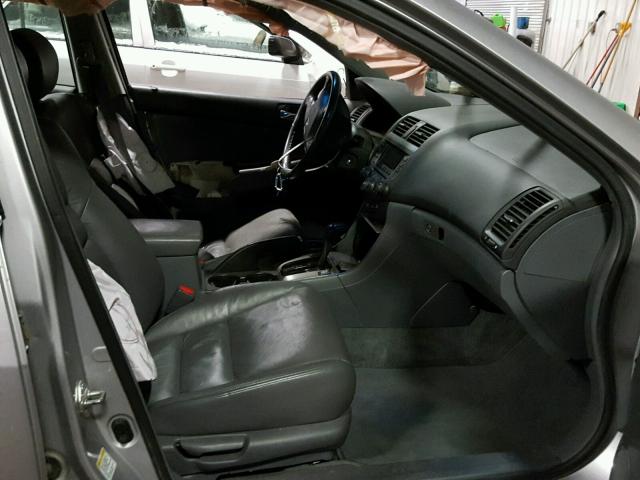 1HGCM56816A177057 - 2006 HONDA ACCORD EX SILVER photo 5