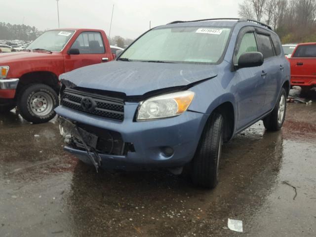 JTMZD33V866012262 - 2006 TOYOTA RAV4 BLUE photo 2