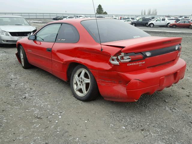 4B3AU52N6XE080335 - 1999 DODGE AVENGER ES RED photo 3