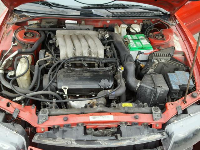 4B3AU52N6XE080335 - 1999 DODGE AVENGER ES RED photo 7
