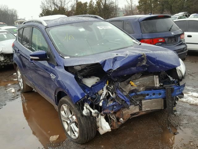 1FMCU9JX0EUB36397 - 2014 FORD ESCAPE TIT BLUE photo 1