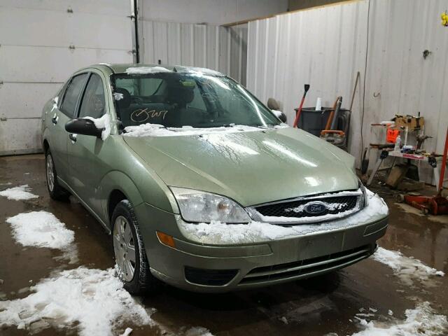 1FAFP34N57W271419 - 2007 FORD FOCUS ZX4 GREEN photo 1