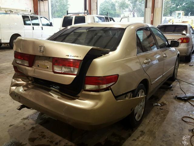 1HGCM66374A066908 - 2004 HONDA ACCORD LX GOLD photo 4