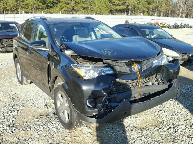 2T3WFREV5EW081517 - 2014 TOYOTA RAV4 XLE BLACK photo 1