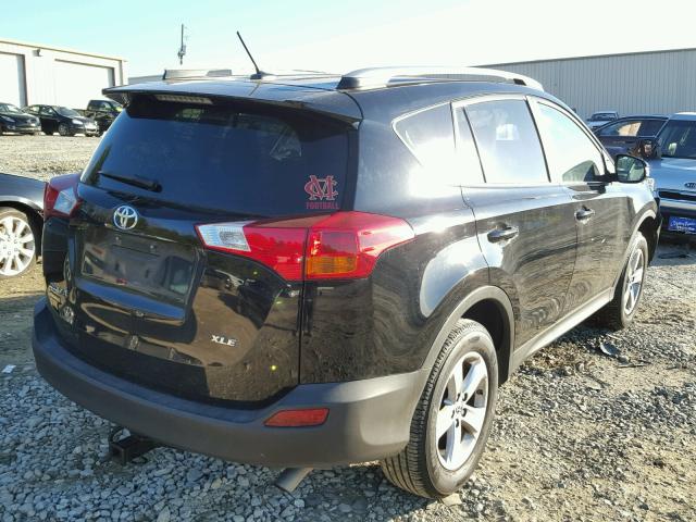 2T3WFREV5EW081517 - 2014 TOYOTA RAV4 XLE BLACK photo 4