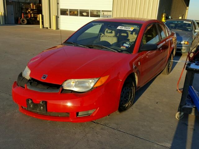 1G8AN12F75Z174724 - 2005 SATURN ION LEVEL 红色 照片 2