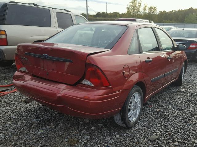 1FAFP33P13W250127 - 2003 FORD FOCUS LX RED photo 4