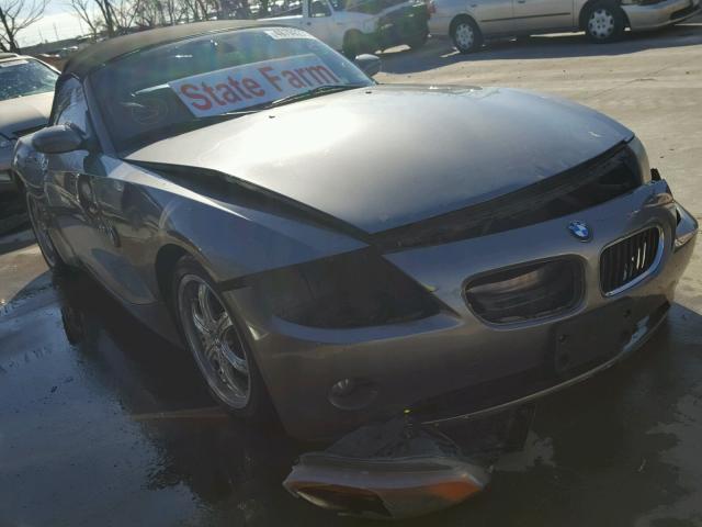 4USBT33413LS40512 - 2003 BMW Z4 2.5 GRAY photo 1