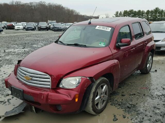 3GNDA23P98S637001 - 2008 CHEVROLET HHR LT BURGUNDY photo 2