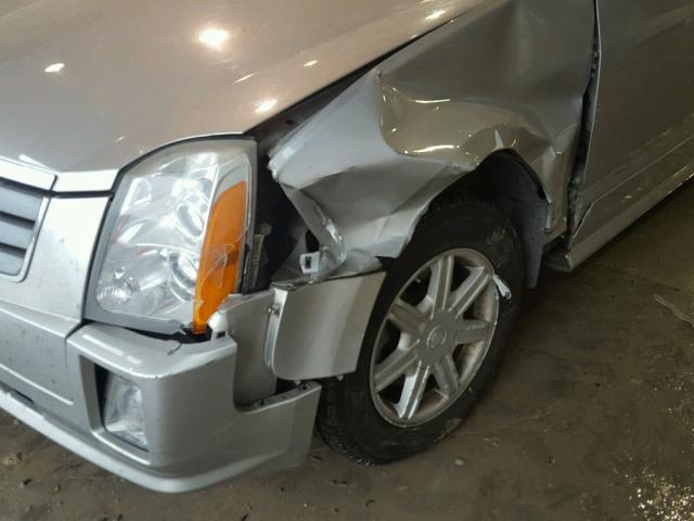 1GYDE637540130404 - 2004 CADILLAC SRX GRAY photo 9