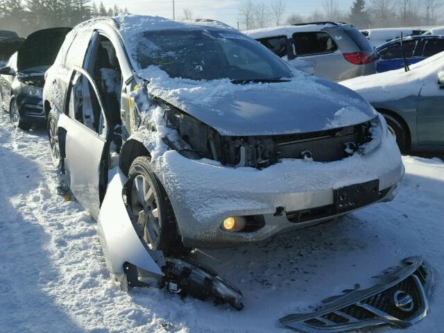 JN8AZ1MW5CW214809 - 2012 NISSAN MURANO S SILVER photo 1