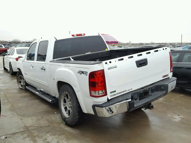 3GTP2VE72CG119311 - 2012 GMC SIERRA K15 WHITE photo 3