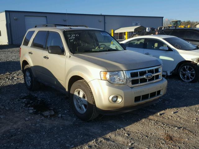 1FMCU0D75AKA04880 - 2010 FORD ESCAPE XLT CREAM photo 1