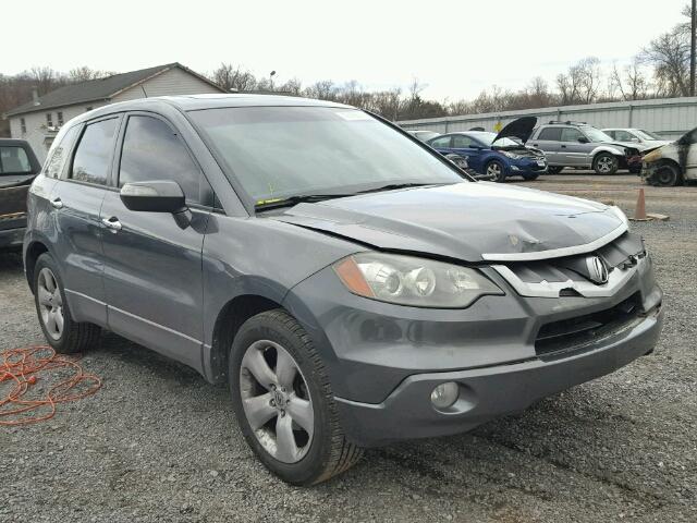 5J8TB18279A001092 - 2009 ACURA RDX GRAY photo 1