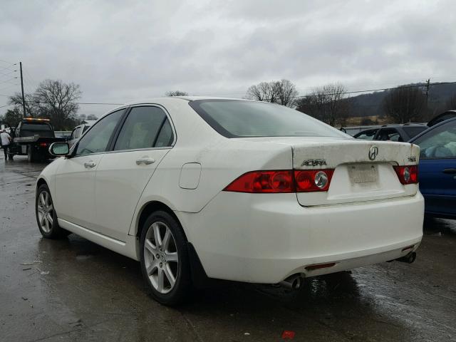 JH4CL96824C030089 - 2004 ACURA TSX WHITE photo 3