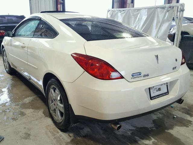 1G2ZH158564145562 - 2006 PONTIAC G6 GT WHITE photo 3