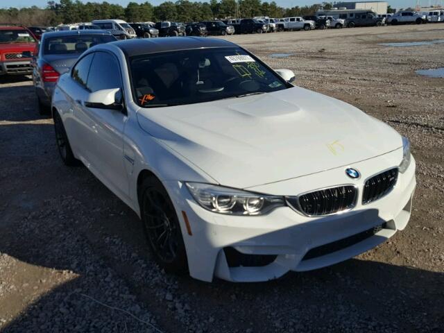 WBS3R9C5XFK330166 - 2015 BMW M4 WHITE photo 1