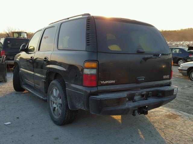 1GKEK63U05J230435 - 2005 GMC YUKON DENA BLACK photo 3