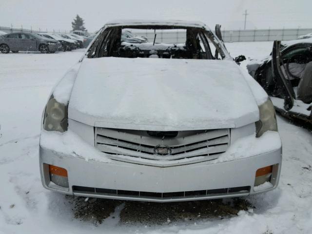 1G6DM57N930136297 - 2003 CADILLAC CTS SILVER photo 10