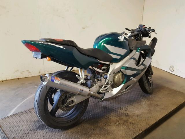 JH2PC3504YM103790 - 2000 HONDA CBR600 F4 GREEN photo 4