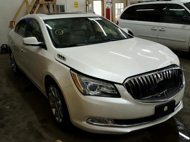 1G4GD5G37EF241926 - 2014 BUICK LACROSSE P WHITE photo 1