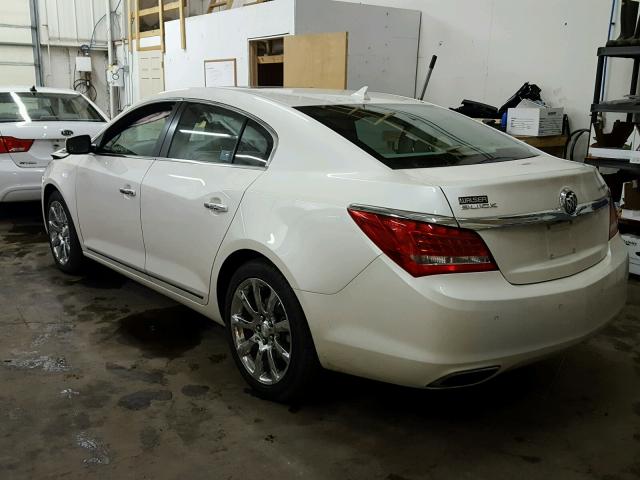 1G4GD5G37EF241926 - 2014 BUICK LACROSSE P WHITE photo 3