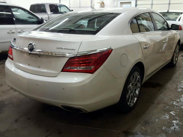 1G4GD5G37EF241926 - 2014 BUICK LACROSSE P WHITE photo 4