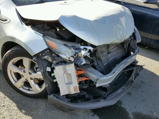 1G1RH6E46CU114301 - 2012 CHEVROLET VOLT SILVER photo 9