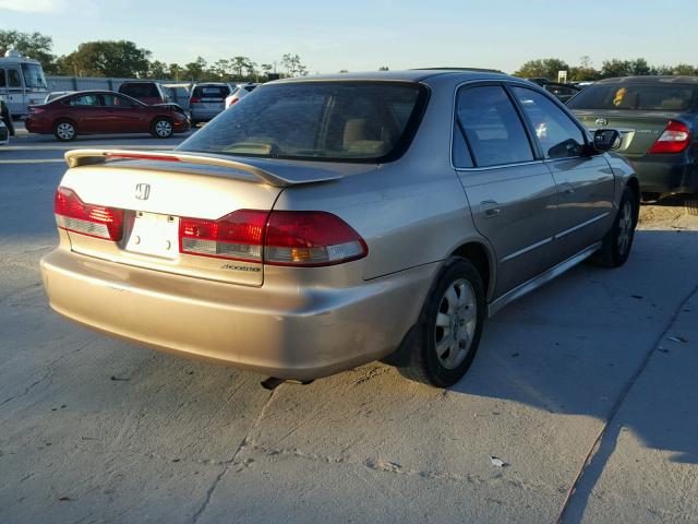 1HGCG56672A043685 - 2002 HONDA ACCORD EX GOLD photo 4