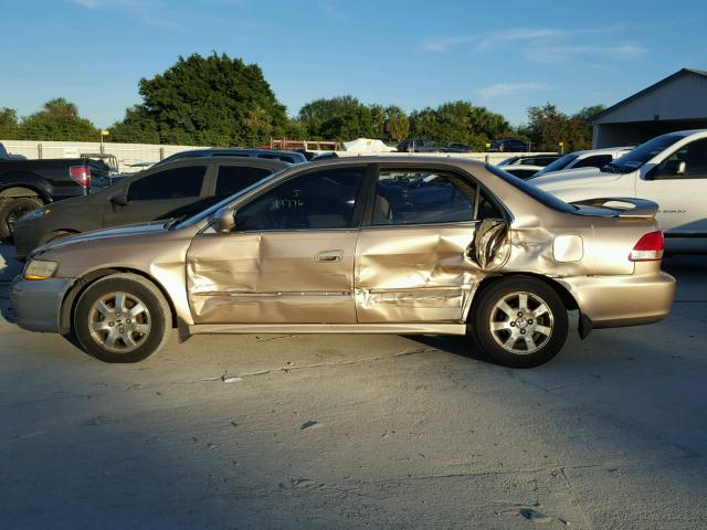 1HGCG56672A043685 - 2002 HONDA ACCORD EX GOLD photo 9