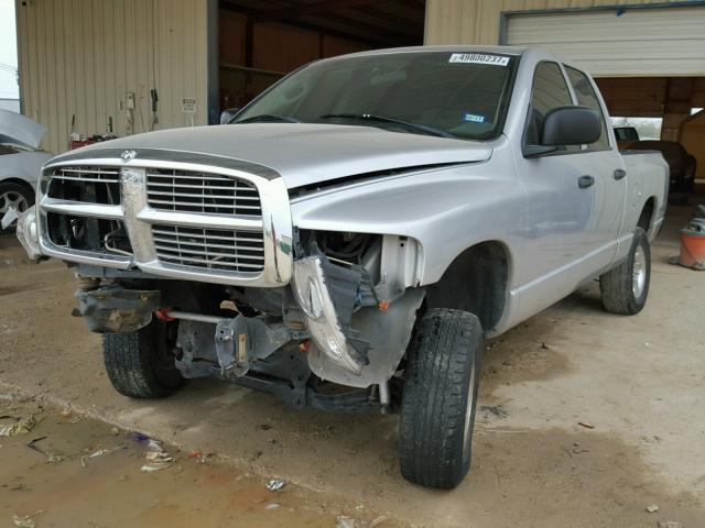 1D7HU18D35S358828 - 2005 DODGE RAM 1500 S SILVER photo 2