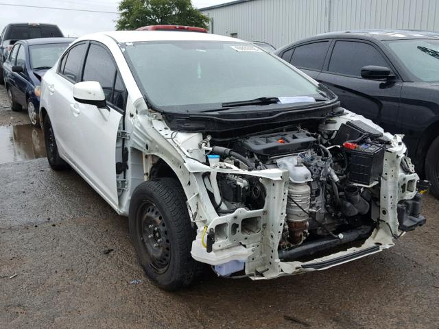 19XFB5F50CE003108 - 2012 HONDA CIVIC NATU WHITE photo 1