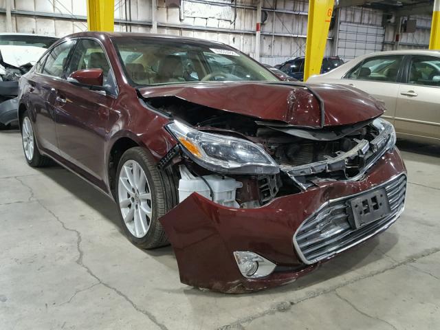 4T1BK1EBXFU164596 - 2015 TOYOTA AVALON XLE MAROON photo 1