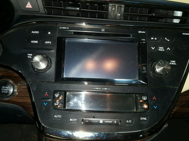 4T1BK1EBXFU164596 - 2015 TOYOTA AVALON XLE MAROON photo 9