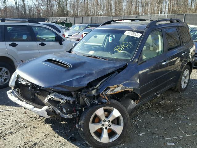 JF2SH6FC4AH906694 - 2010 SUBARU FORESTER 2 GRAY photo 2