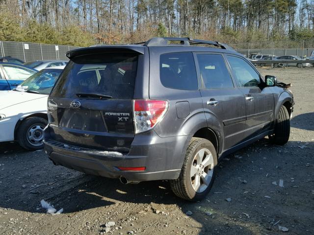 JF2SH6FC4AH906694 - 2010 SUBARU FORESTER 2 GRAY photo 4