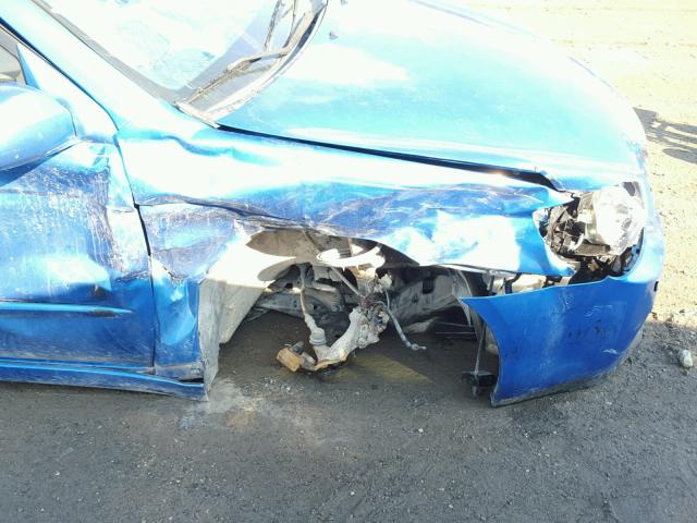 KNAFE161165315223 - 2006 KIA SPECTRA5 BLUE photo 9