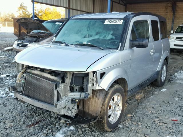 5J6YH28786L023844 - 2006 HONDA ELEMENT EX SILVER photo 2