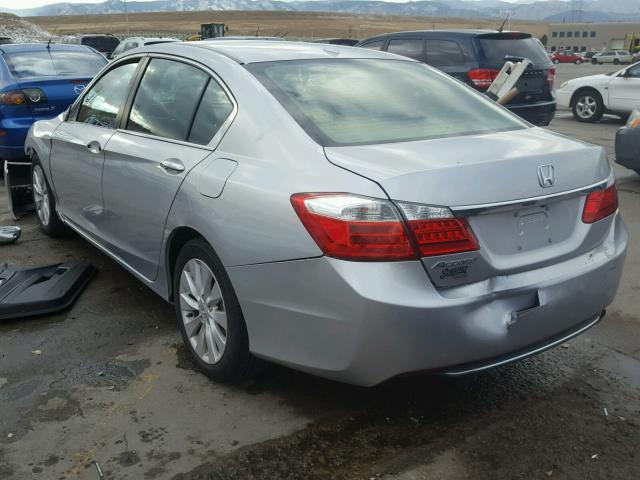 1HGCR2F81EA118816 - 2014 HONDA ACCORD EXL SILVER photo 3