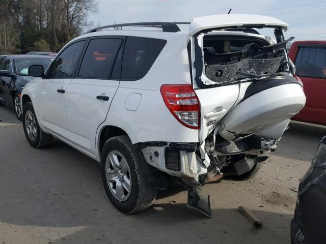 JTMZF4DV3B5037066 - 2011 TOYOTA RAV4 WHITE photo 3