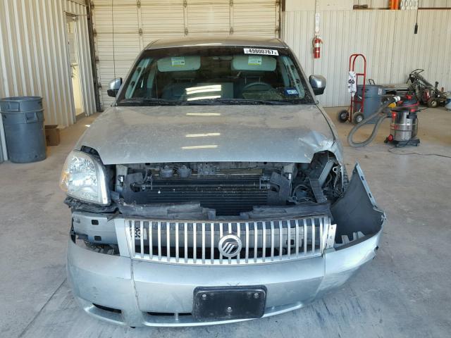 1MEHM40176G615683 - 2006 MERCURY MONTEGO LU SILVER photo 9