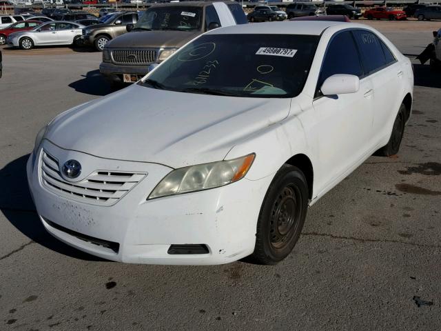 4T1BE46K69U811233 - 2009 TOYOTA CAMRY BASE WHITE photo 2