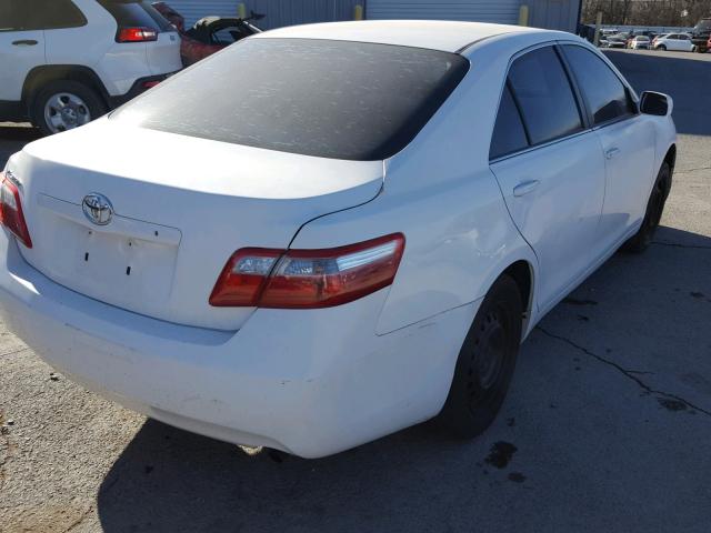 4T1BE46K69U811233 - 2009 TOYOTA CAMRY BASE WHITE photo 4