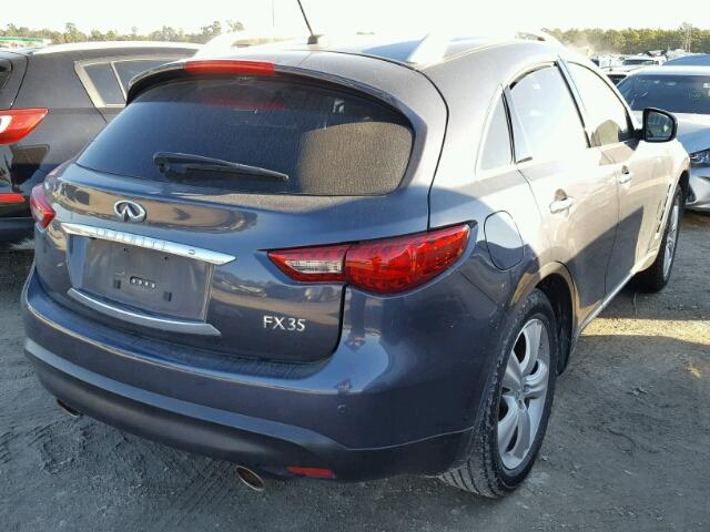 JN8AS1MW5BM732255 - 2011 INFINITI FX35 GRAY photo 4