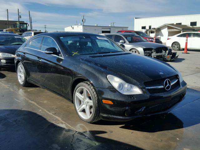 WDDDJ72X68A122505 - 2008 MERCEDES-BENZ CLS 550 BLACK photo 1