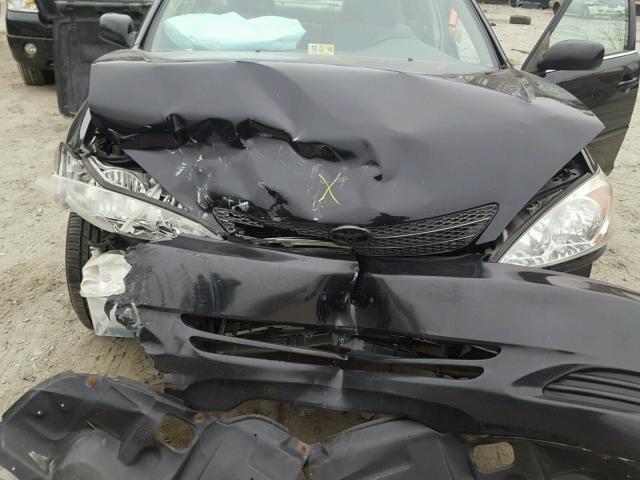 4T1BF32K93U037435 - 2003 TOYOTA CAMRY LE შავი ფოტო 7