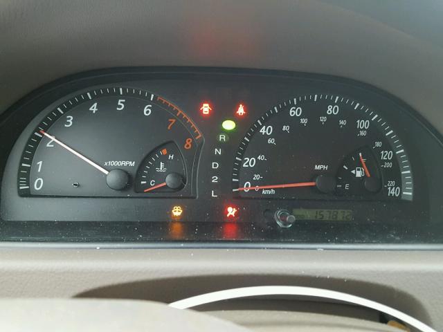 4T1BF32K93U037435 - 2003 TOYOTA CAMRY LE შავი ფოტო 8