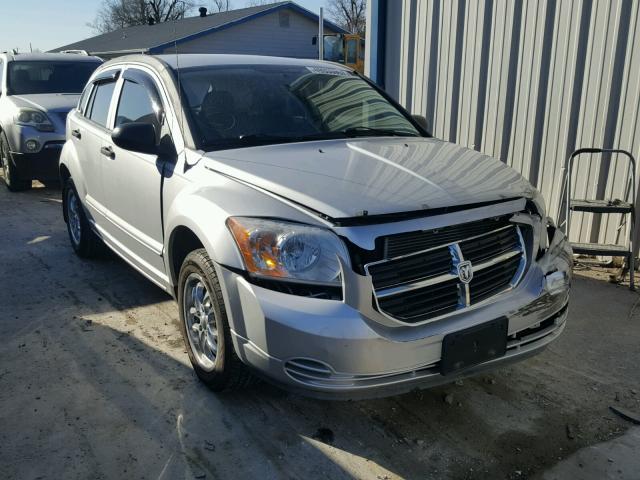 1B3HB48B37D102732 - 2007 DODGE CALIBER SX SILVER photo 1