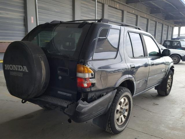 4S6CM58W1X4412005 - 1999 HONDA PASSPORT E BLACK photo 4